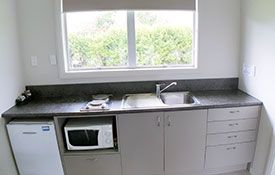 1-bedroom unit kitchen